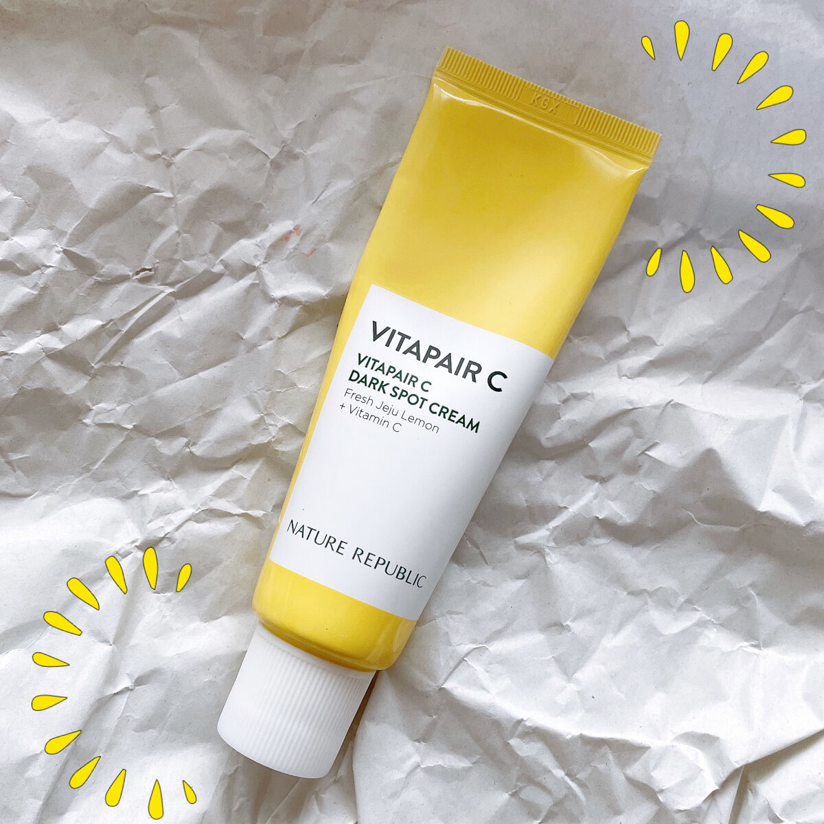 ビタペアC クリーム/ネイチャーリパブリック/フェイスクリームを使ったクチコミ（2枚目）