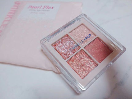 TWINKLE POP Pearl Flex Glitter Eye Palette/CLIO/アイシャドウパレットを使ったクチコミ(1枚目)