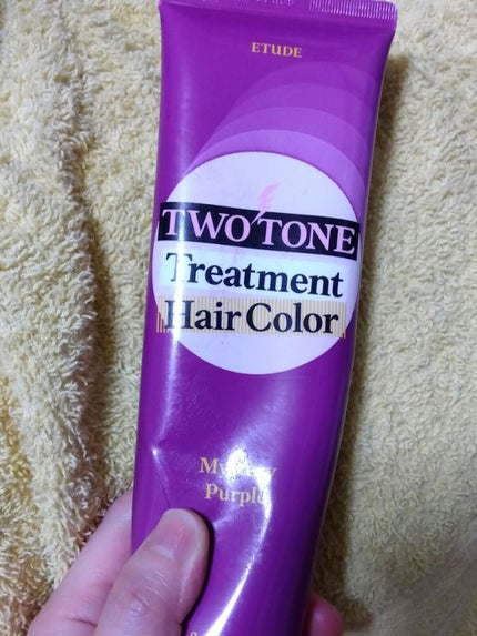 2トーン トリートメントヘアカラー/ETUDE/ヘアカラーを使ったクチコミ(1枚目)