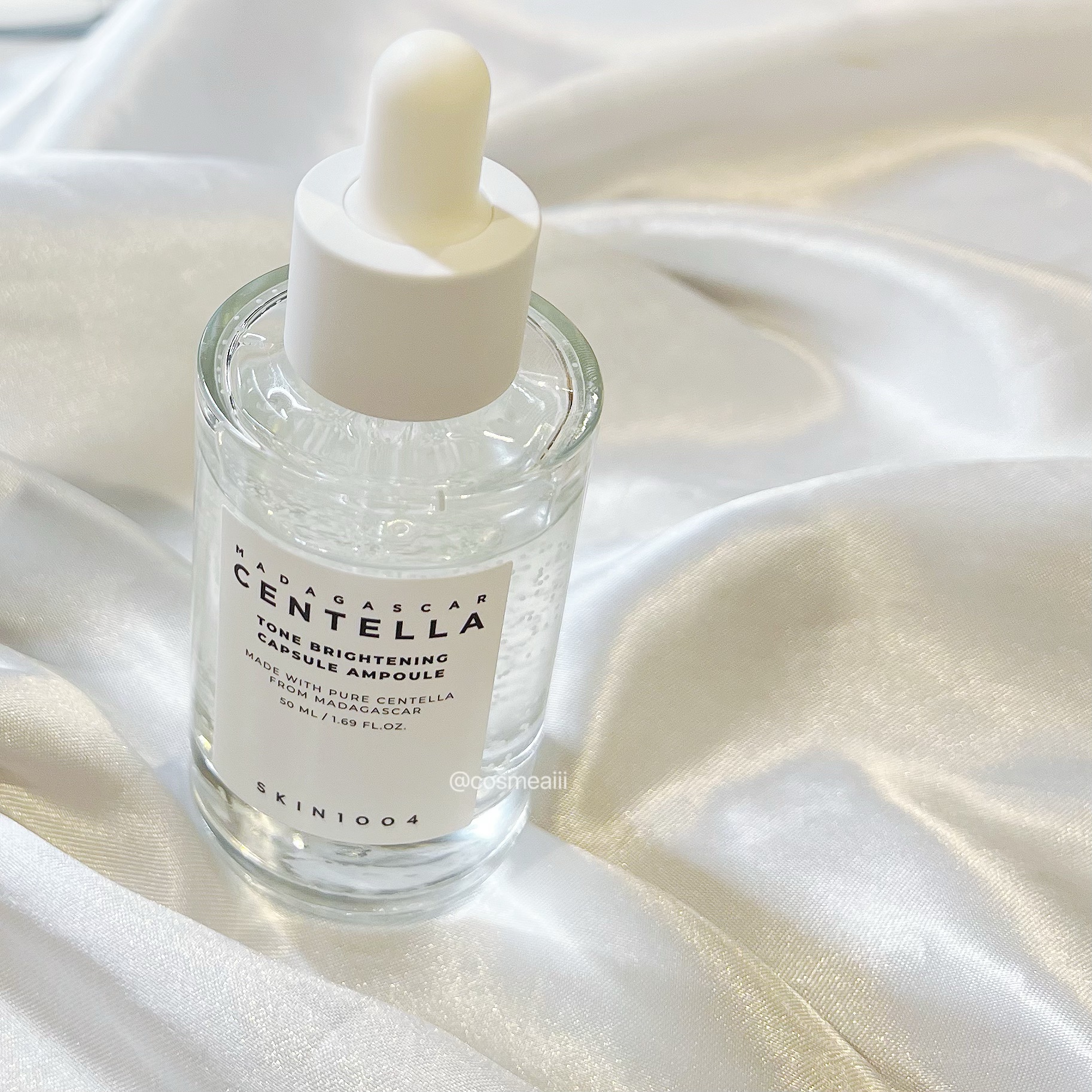 トーンブライトニング カプセルアンプル/SKIN1004/美容液を使ったクチコミ（3枚目）