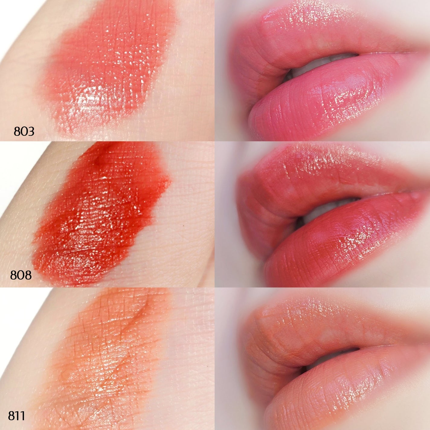 バイオリップ エッセンス リップスティンミニセット/PERFECT DIARY/口紅を使ったクチコミ(4枚目)