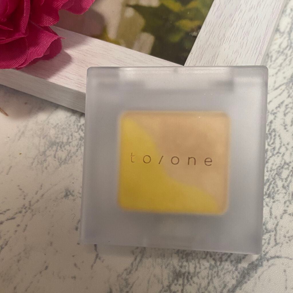 トーン ペタル アイシャドウ/to/one/アイシャドウパレットを使ったクチコミ(1枚目)