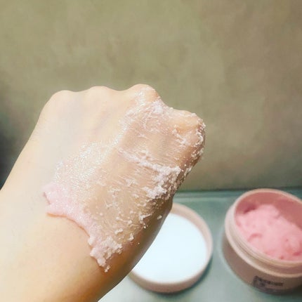 Q+Me スウィート ボム タラソ スクラブ/AGARISM/バスト・ヒップケアを使ったクチコミ(3枚目)