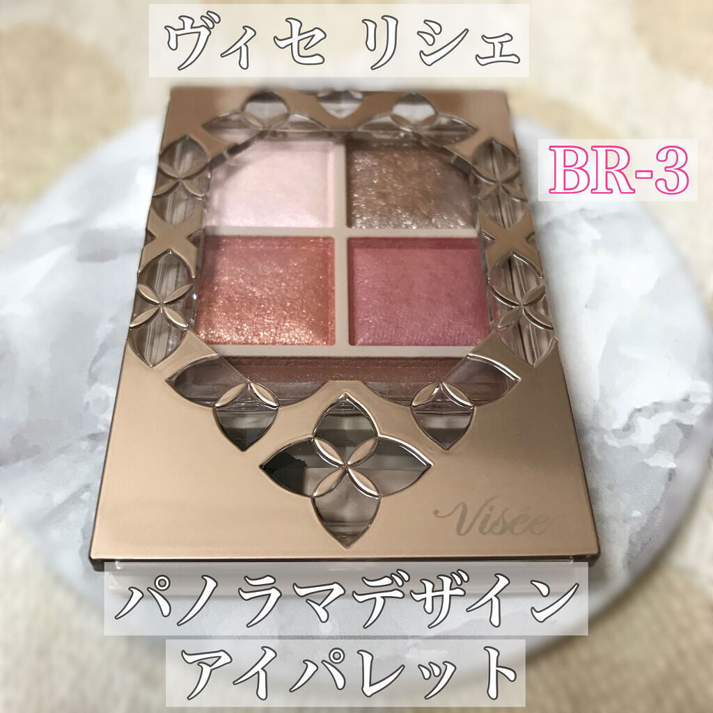パノラマデザイン アイパレット/Visée/アイシャドウパレットを使ったクチコミ（1枚目）