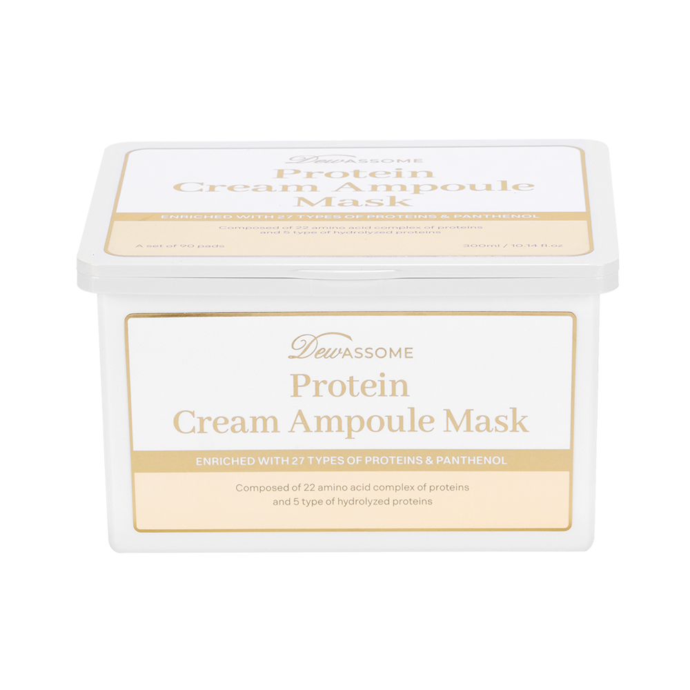 DEWASSOME プロテイン クリーム アンプル マスク