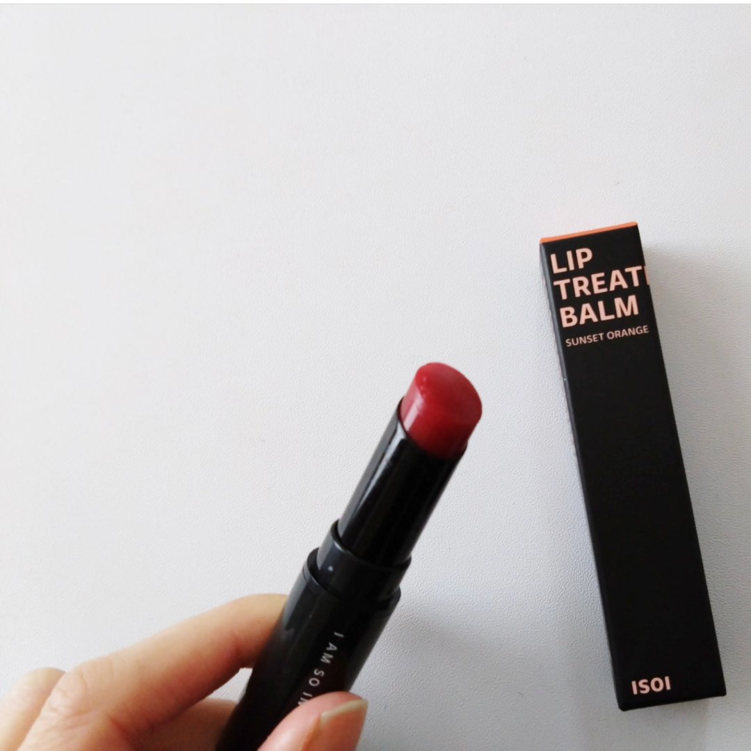 リップトリートメントバーム/ISOI/リップバームを使ったクチコミ（3枚目）
