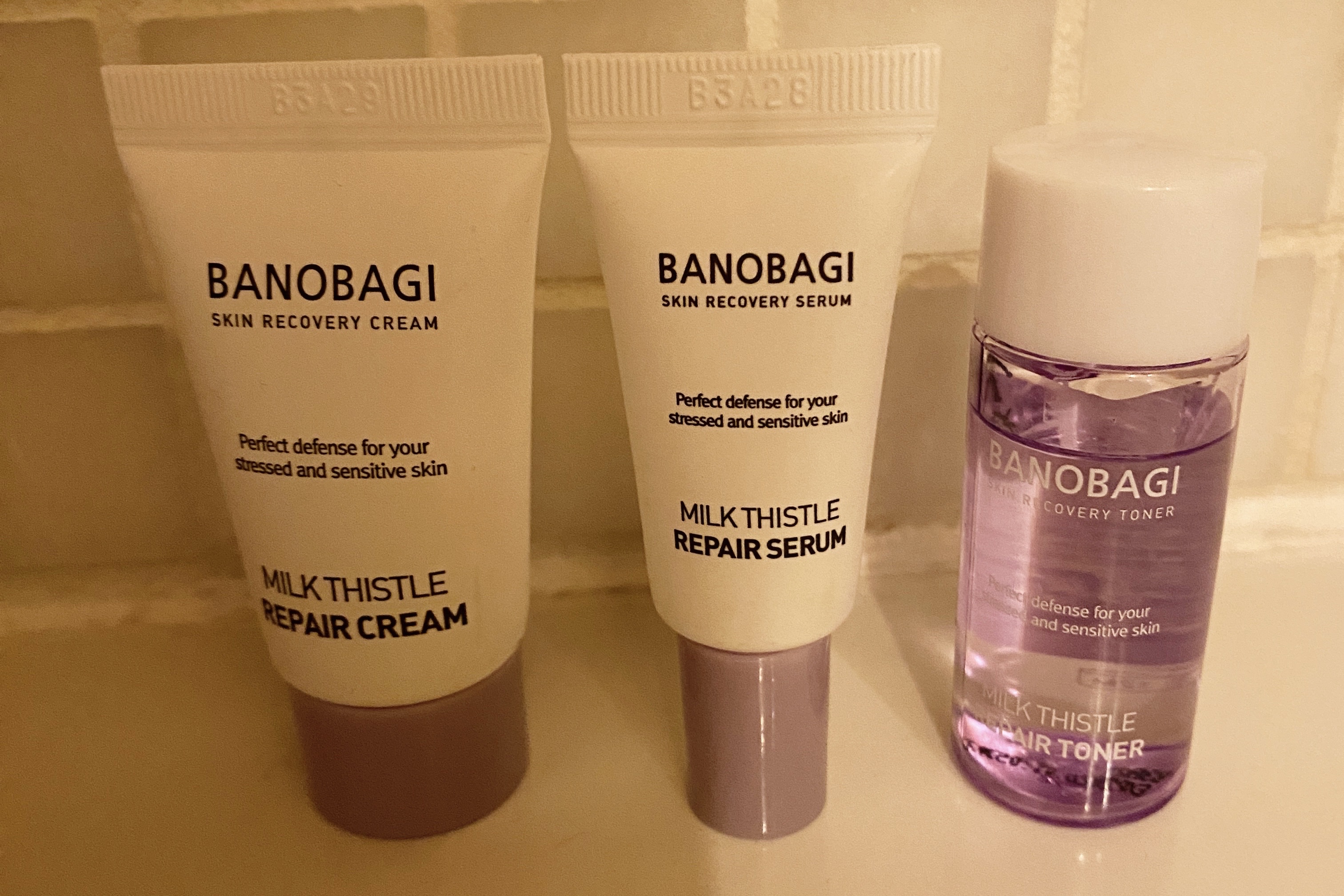 ミルクシスル リペアトナー/BANOBAGI/化粧水を使ったクチコミ（1枚目）