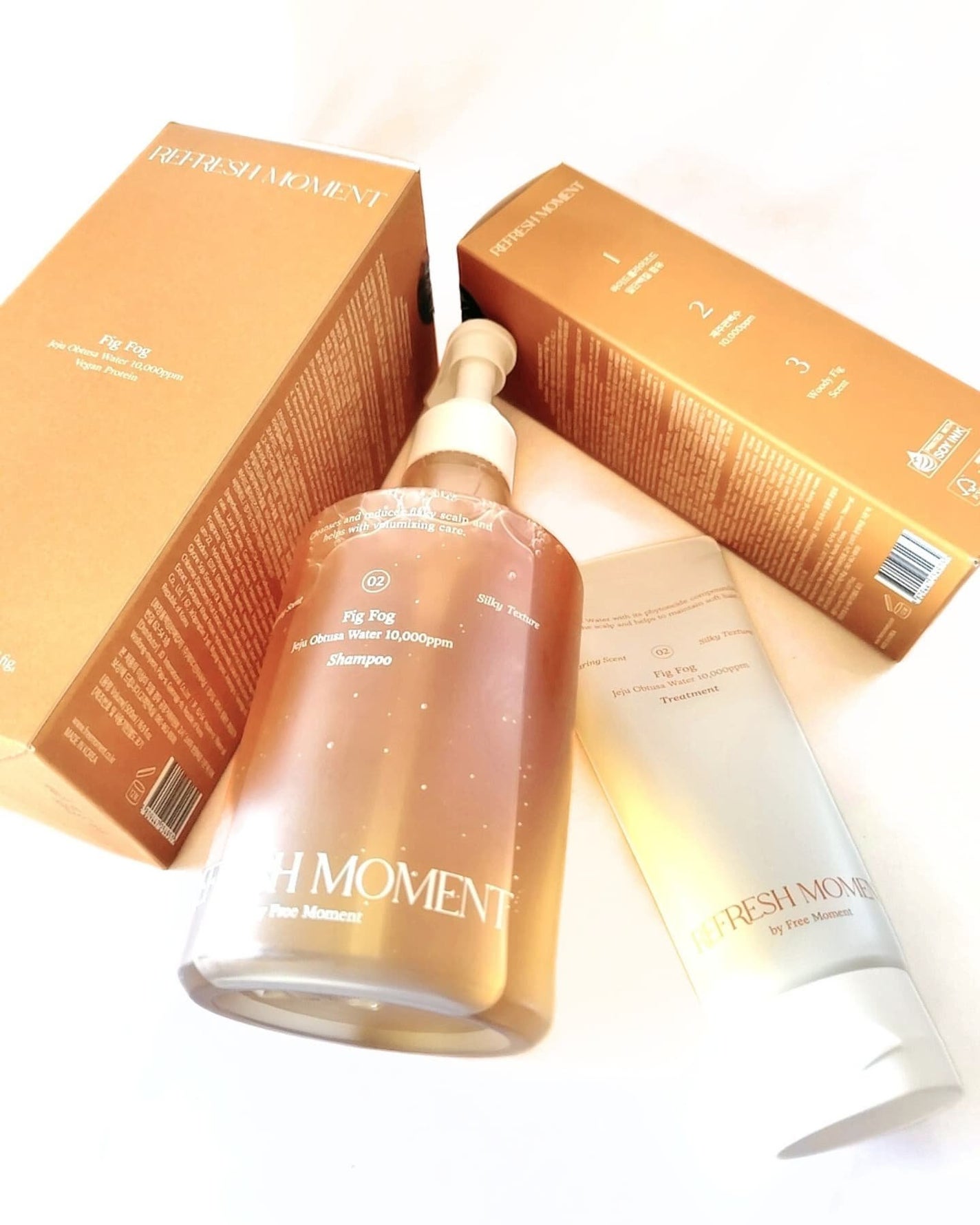 リフレッシュモーメントパフュームシャンプー/トリートメント Fig Fog/Free Moment /市販シャンプーを使ったクチコミ(8枚目)