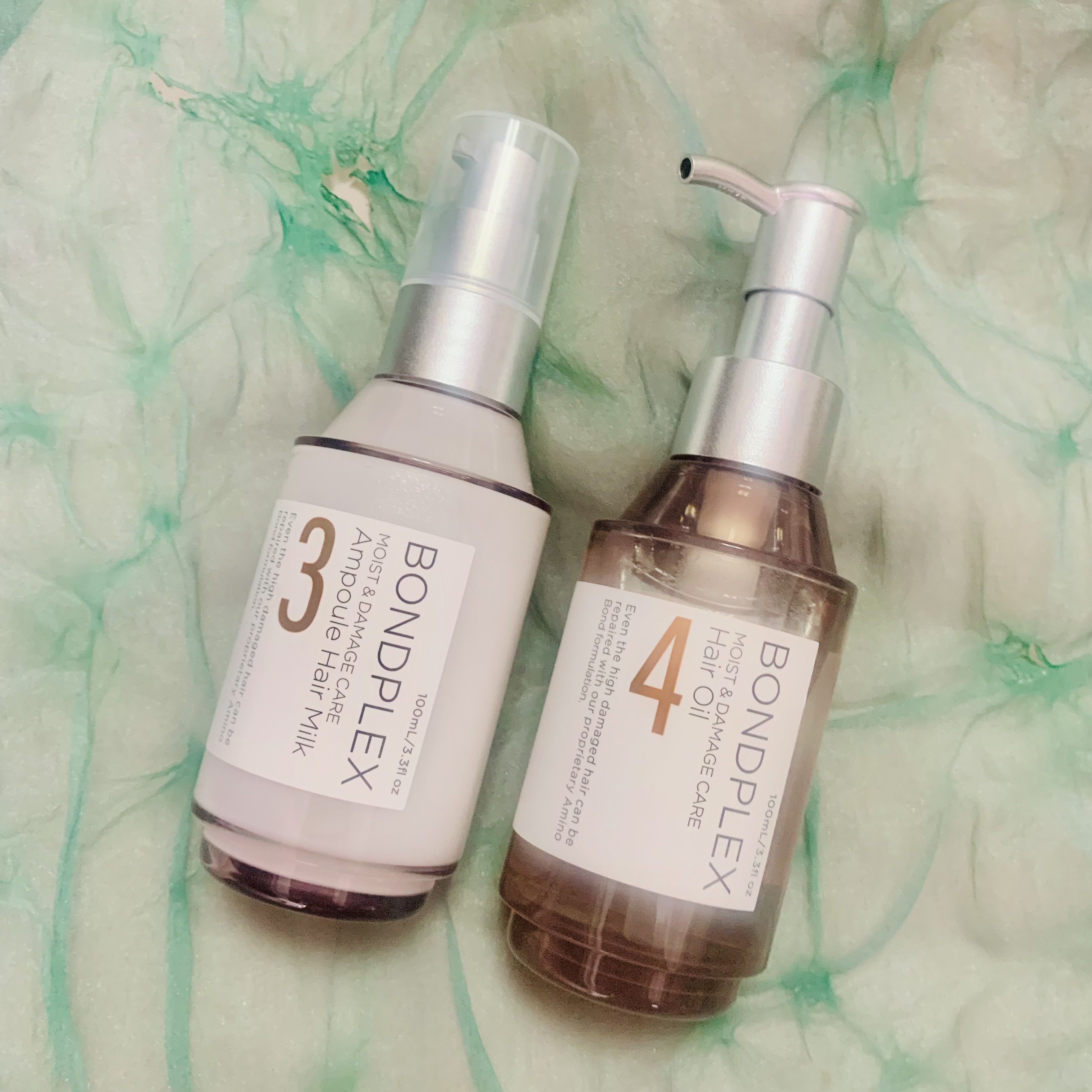 モイスト＆ダメージケア アンプルミルク/ボンドプレックス/ヘアミルクを使ったクチコミ（1枚目）