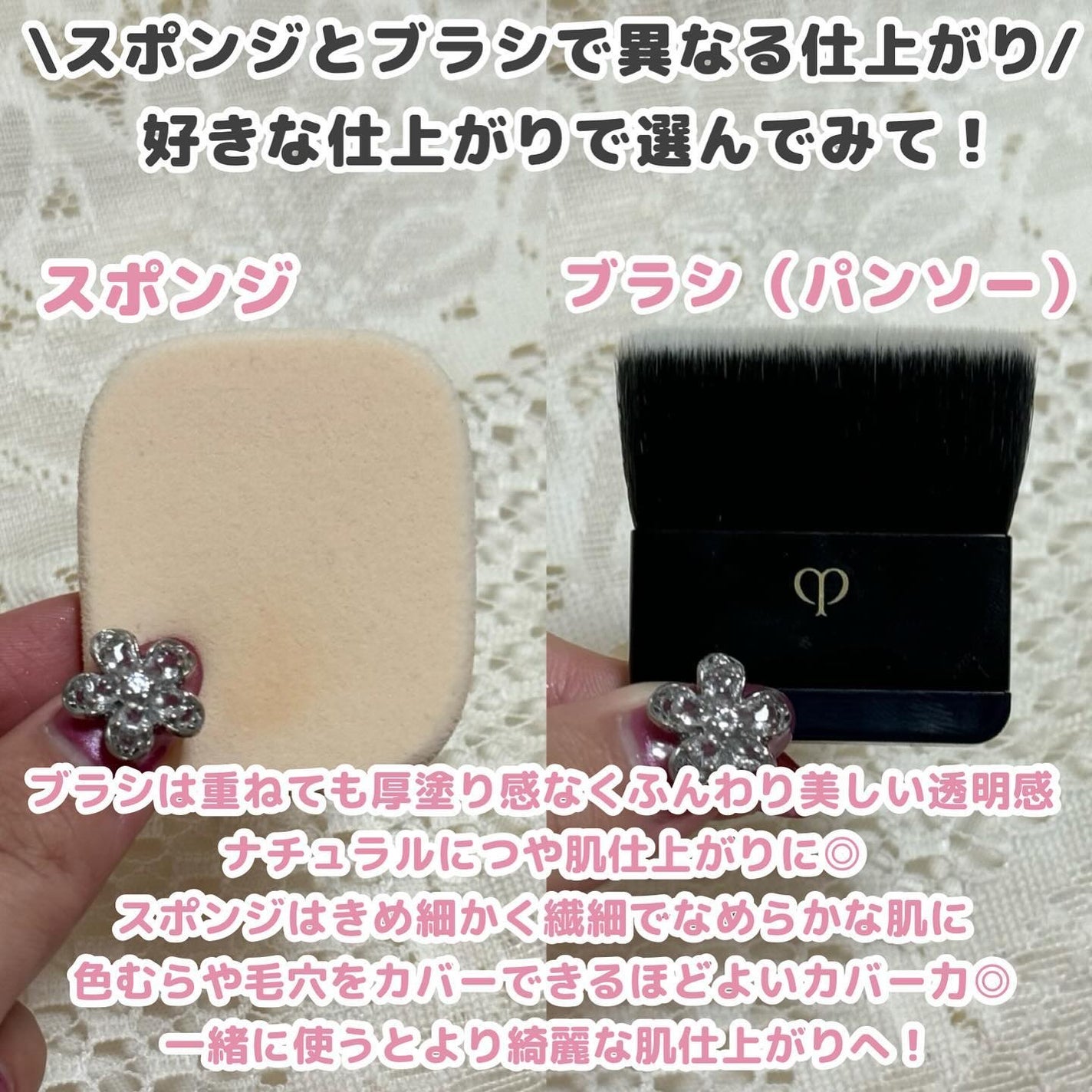 クレ・ド・ポー ボーテ タンプードルエクラⅡ/クレ・ド・ポー ボーテ/パウダーファンデーションを使ったクチコミ(3枚目)