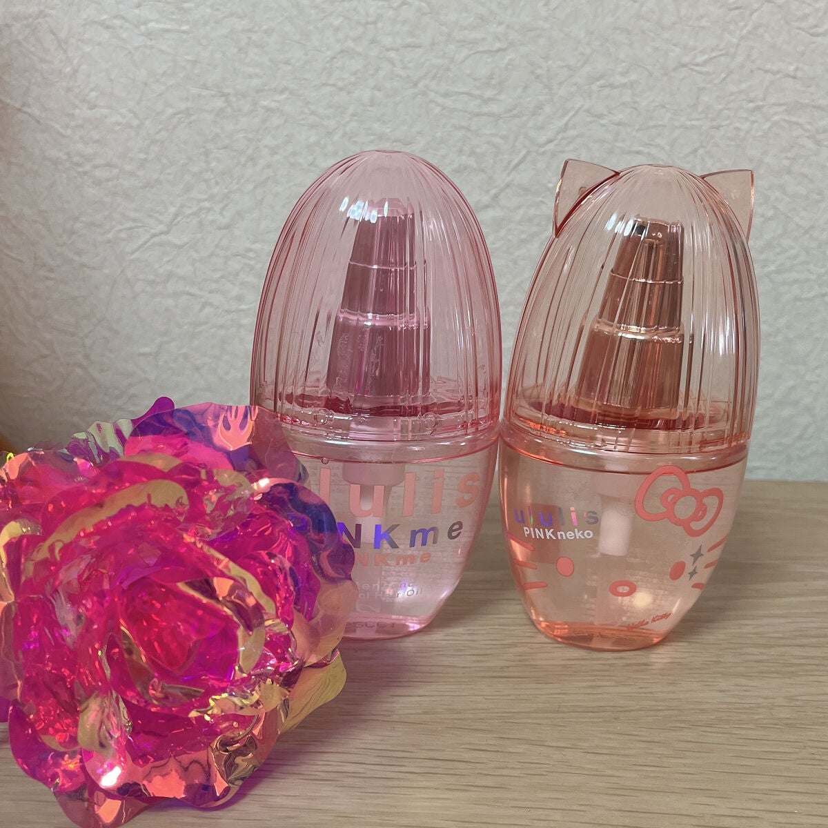 ピンクミー ウォーターコンク コントロール ヘアオイル/ululis/ヘアオイルを使ったクチコミ(1枚目)