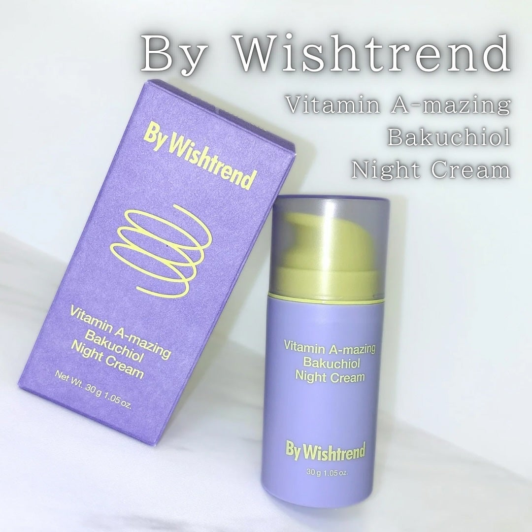 ビタミンA-mazingバクチオールナイトクリーム/By Wishtrend/フェイスクリームを使ったクチコミ(1枚目)