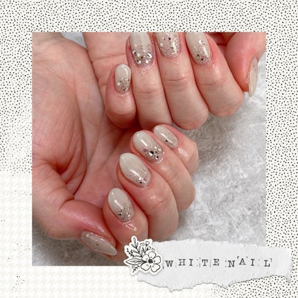 たらちゃん☆follow back100 on LIPS 「今年ラストのネイルー!忙しくて化粧品レビューできない(;;)..」(1枚目)