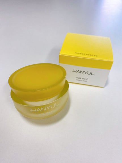 月光ゆず睡眠パック(旧バージョン)/HANYUL(ハンユル)/フェイスクリームを使ったクチコミ(1枚目)