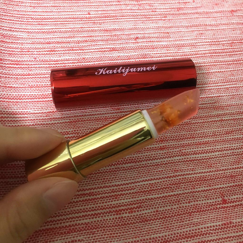 フラワーリップスティック/Kailijumei/口紅を使ったクチコミ(1枚目)