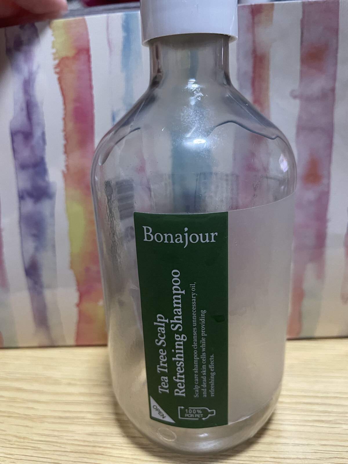 ティーツリースカルプリフレシングシャンプー/Bonajour/シャンプー・コンディショナーを使ったクチコミ（1枚目）