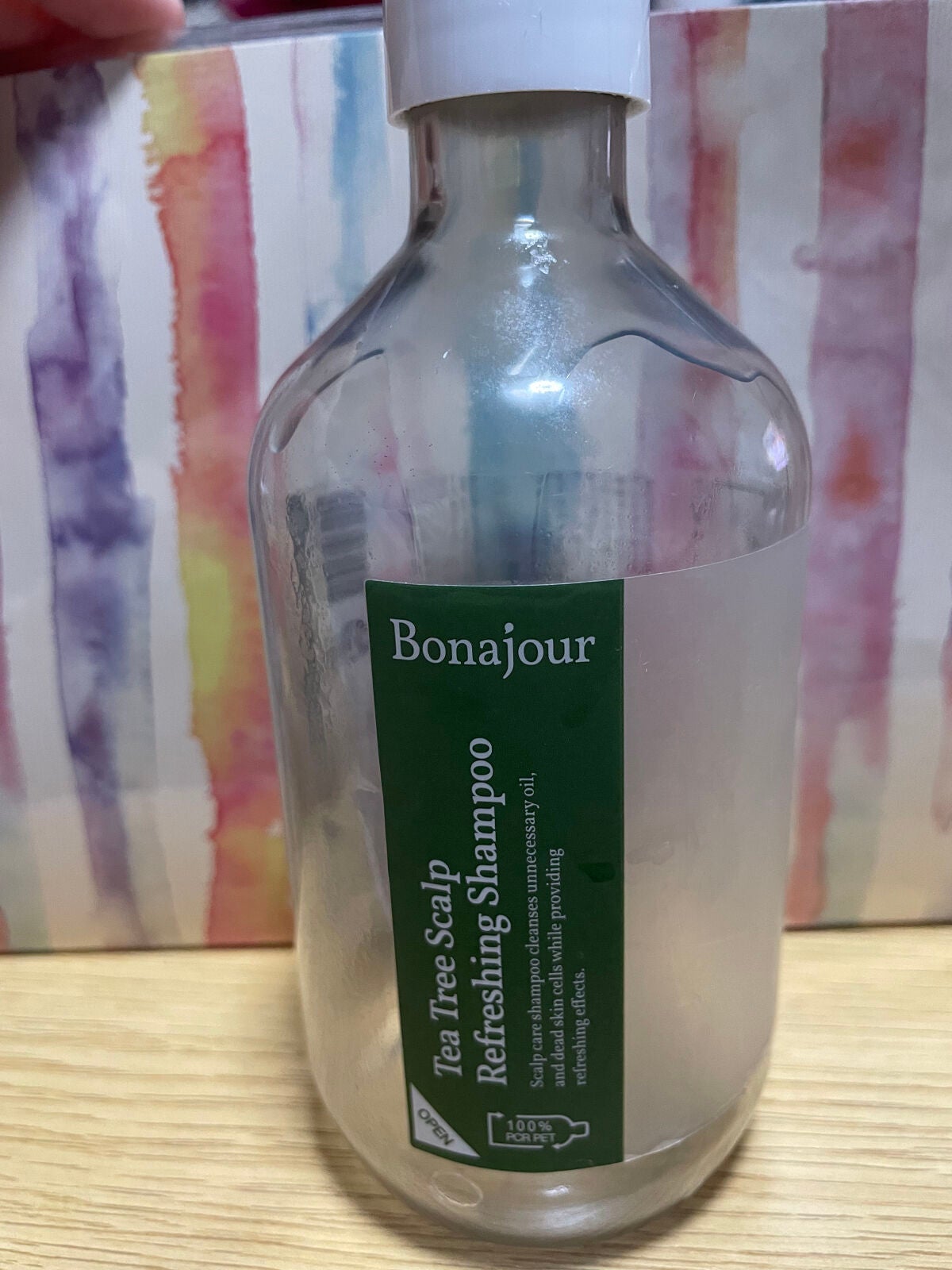 ティーツリースカルプリフレシングシャンプー/Bonajour/シャンプー・コンディショナーを使ったクチコミ(1枚目)