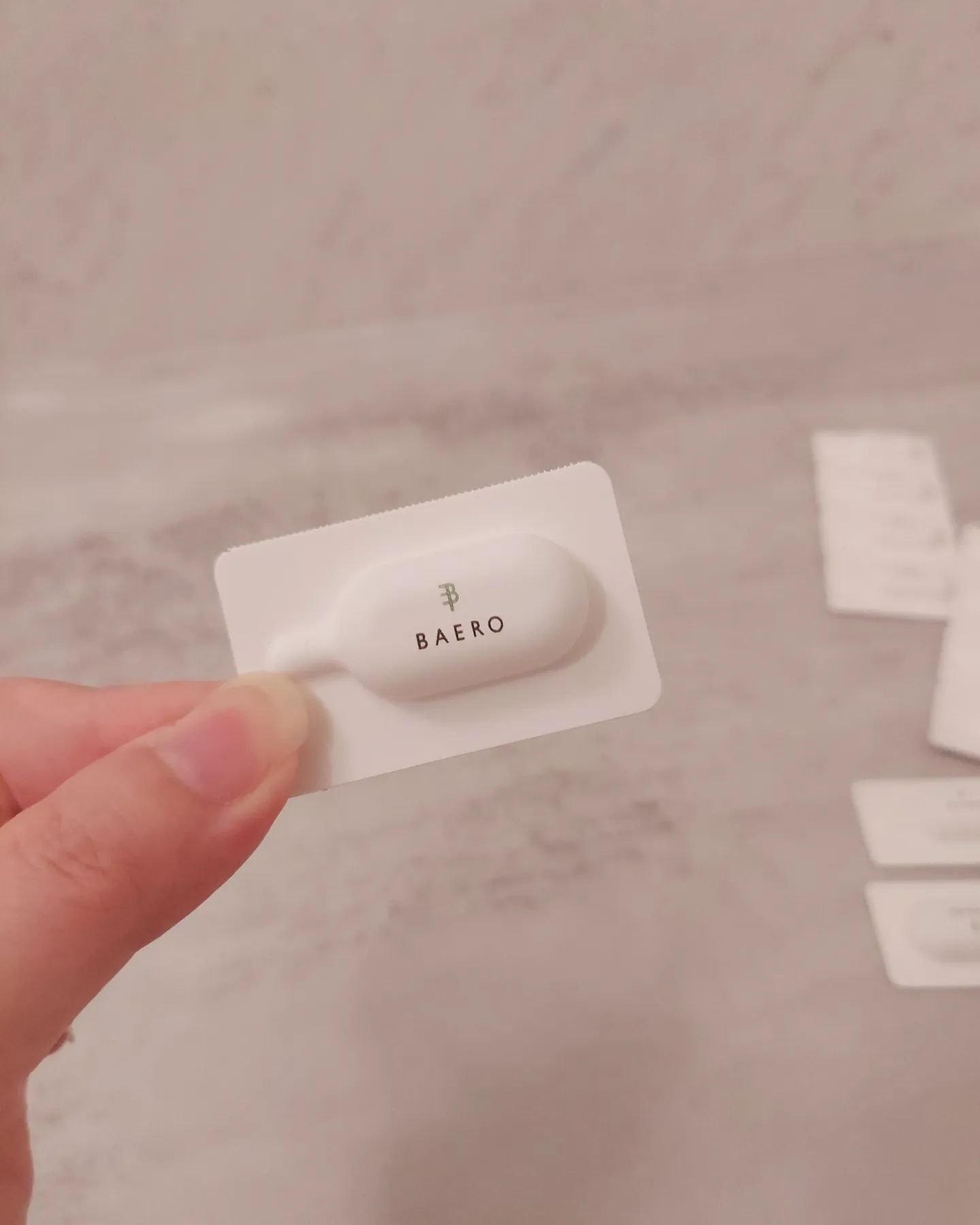 メンテナンスクレンザー/BAERO/スクラブ・ゴマージュを使ったクチコミ（2枚目）