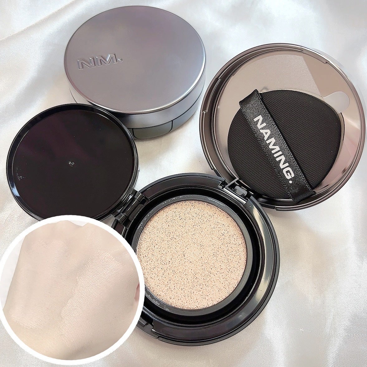 ネーミング ゼログラビティ カバーフィットクッション/NAMING./クッションファンデーションを使ったクチコミ(5枚目)