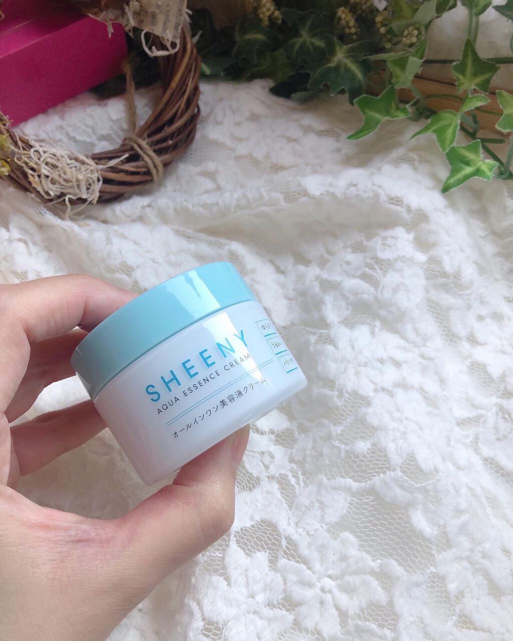 アクアエッセンスクリーム/SHEENY/フェイスクリームを使ったクチコミ(1枚目)