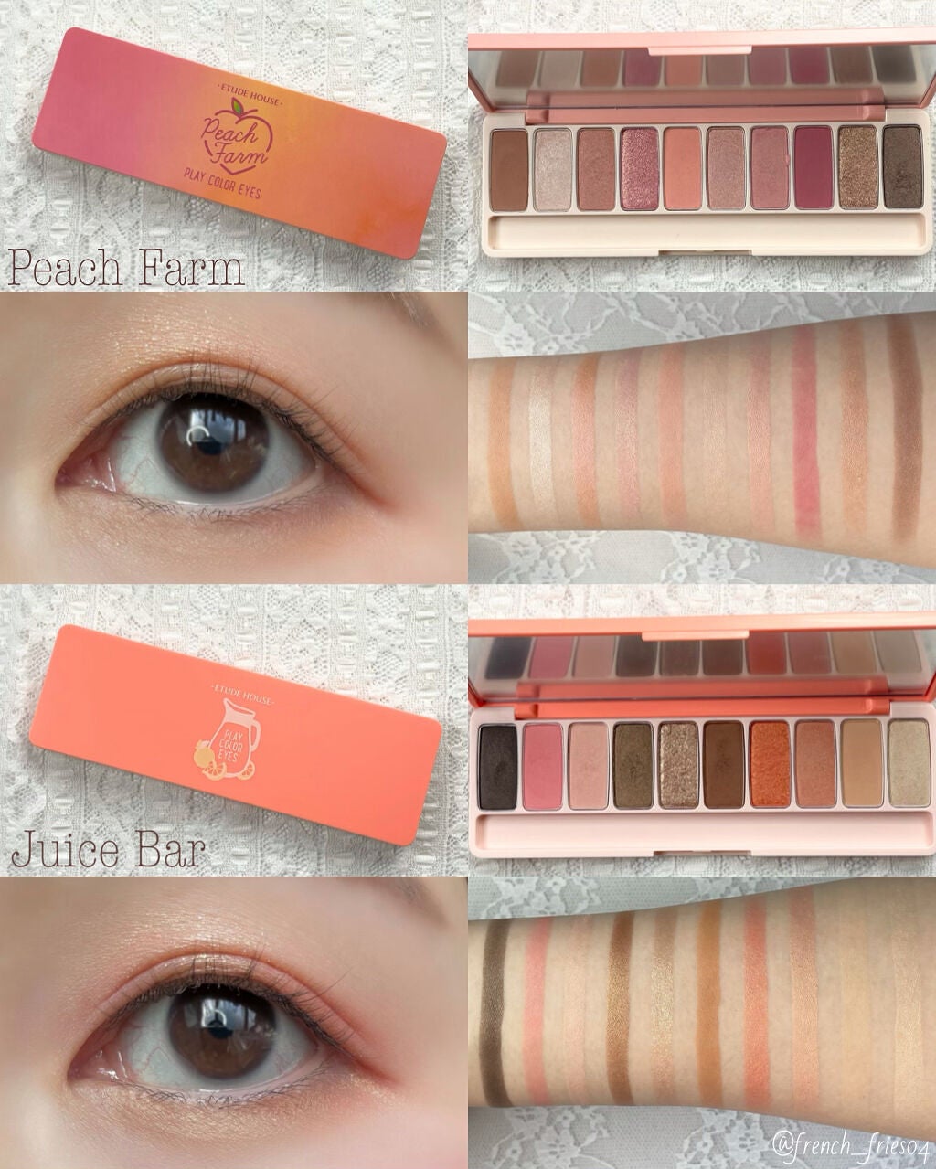 プレイカラー アイシャドウ/ETUDE/アイシャドウパレットを使ったクチコミ(4枚目)