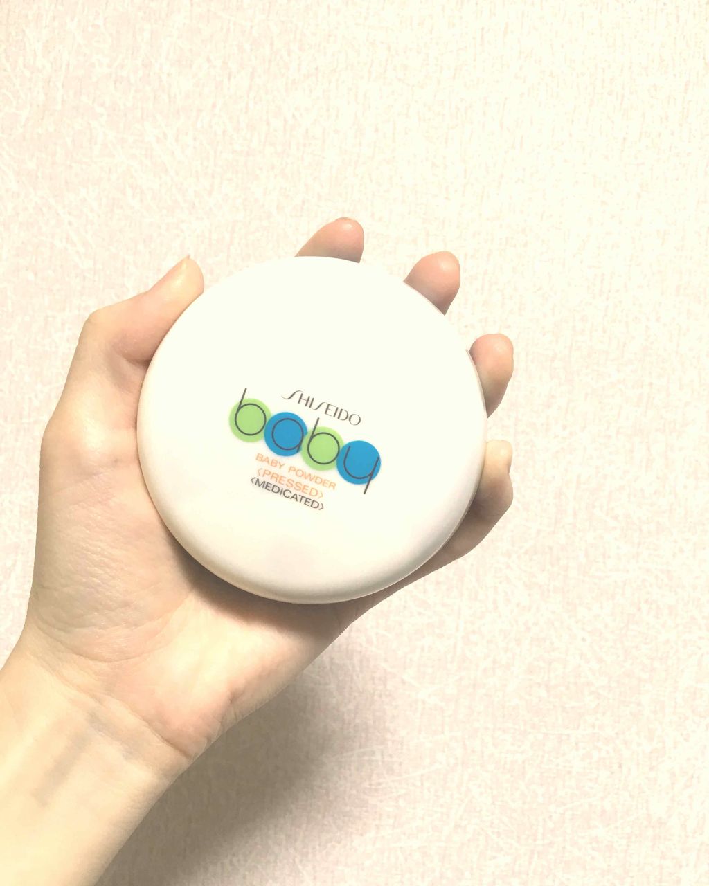 資生堂ベビーパウダー(プレスド)/ベビー/ボディパウダーを使ったクチコミ（1枚目）