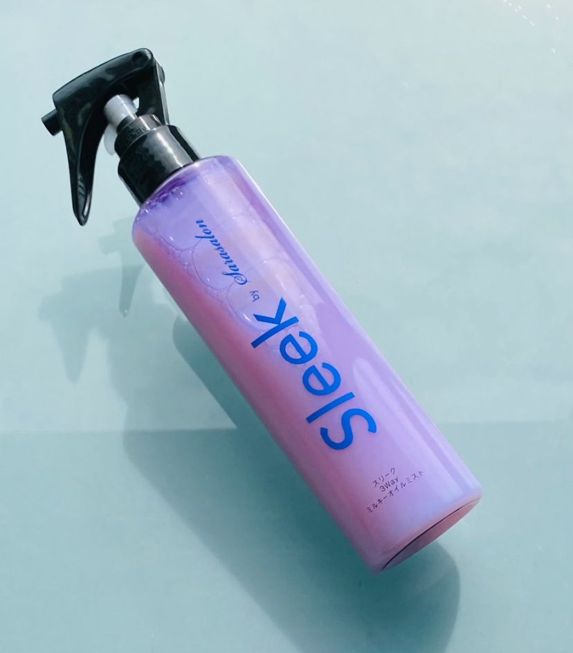 スリーク by サラサロン 3Wayミルキーオイルミストのクチコミ「スリークｂｙサラサロン　３Ｗａｙミルキーオイルミストの紹介です

こちらはうねりくせ毛ダメージ.....」（1枚目）