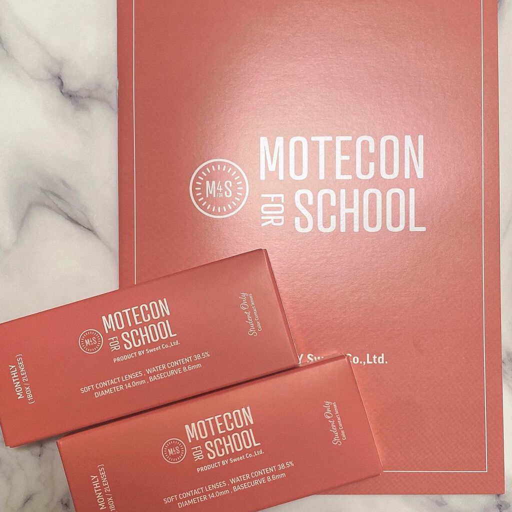 モテコン for スクール マンスリー/モテコン/1ヶ月(1MONTH)カラコンを使ったクチコミ(5枚目)