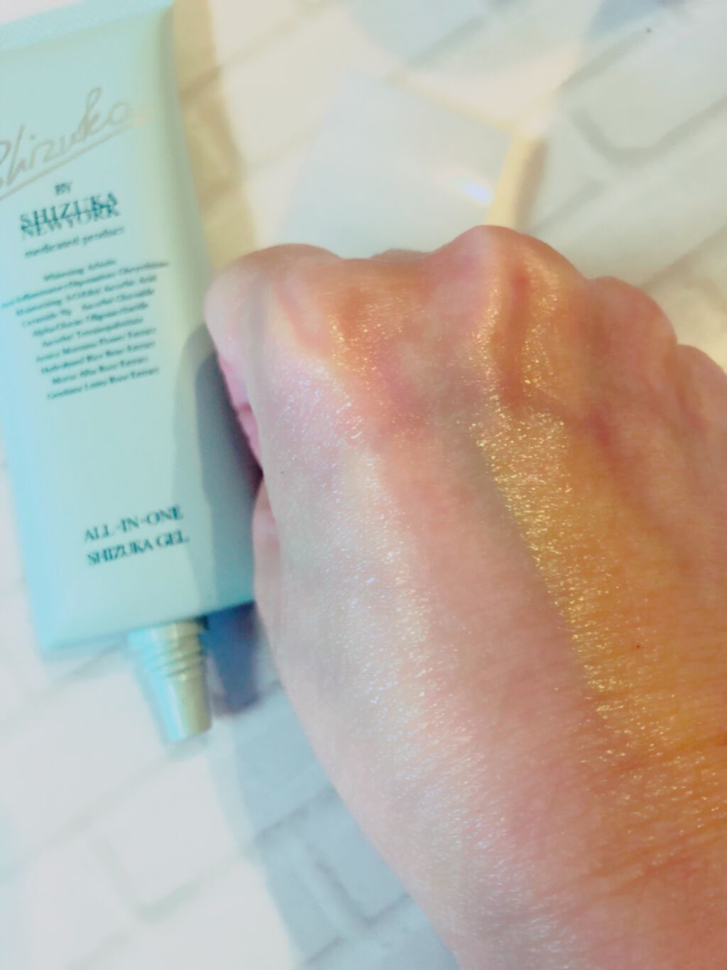 オールインワン シズカゲル/Shizuka BY SHIZUKA NEWYORK/オールインワン化粧品を使ったクチコミ（3枚目）