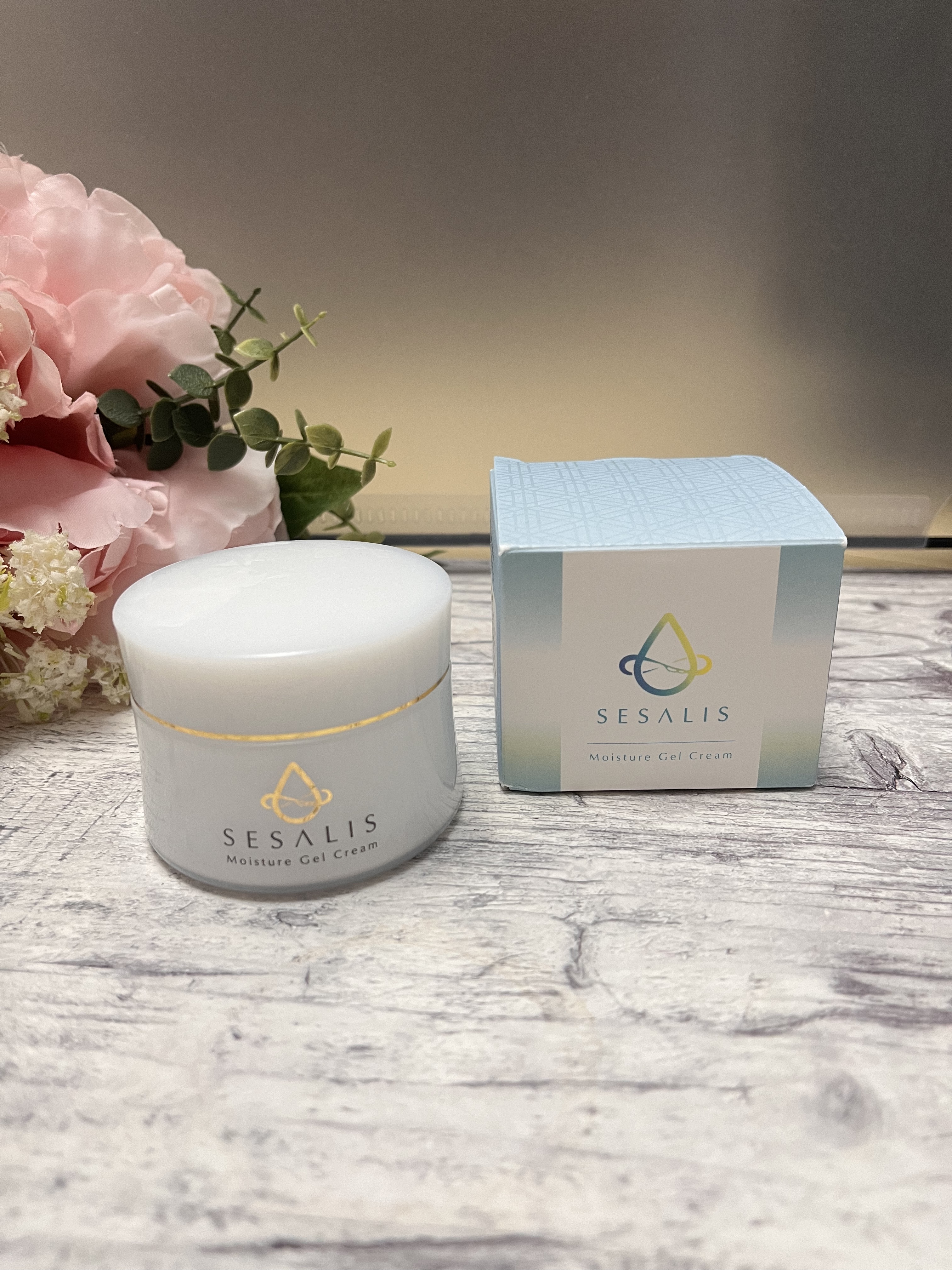 モイスチャージェルクリーム/SESALIS/フェイスクリームを使ったクチコミ（1枚目）