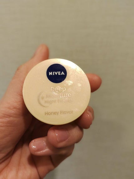 ディープモイスチャーナイトプロテクト はちみつの香り/ニベア/リップマスクを使ったクチコミ(1枚目)