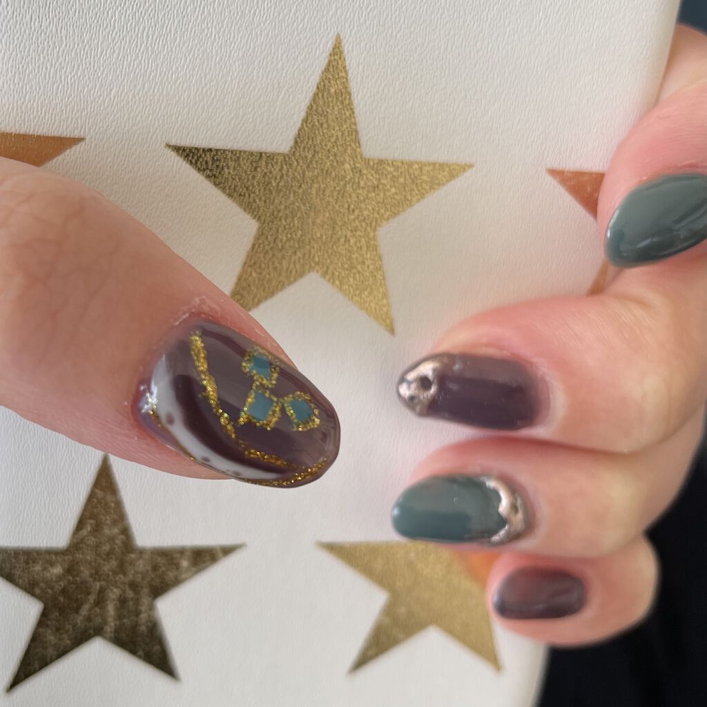 MOMOジェル/nail for all/ジェルネイルを使ったクチコミ（2枚目）