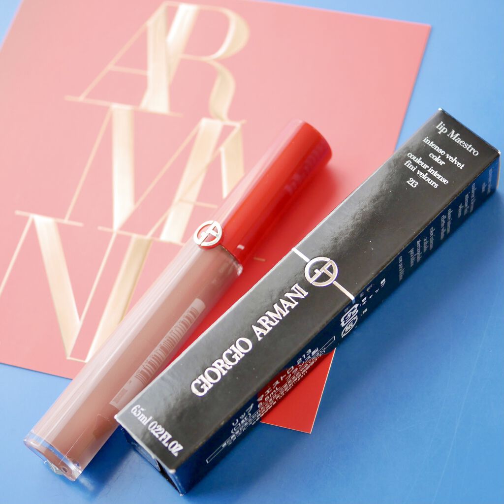 リップ マエストロ/ジョルジオ アルマーニ ビューティ/口紅を使ったクチコミ（1枚目）