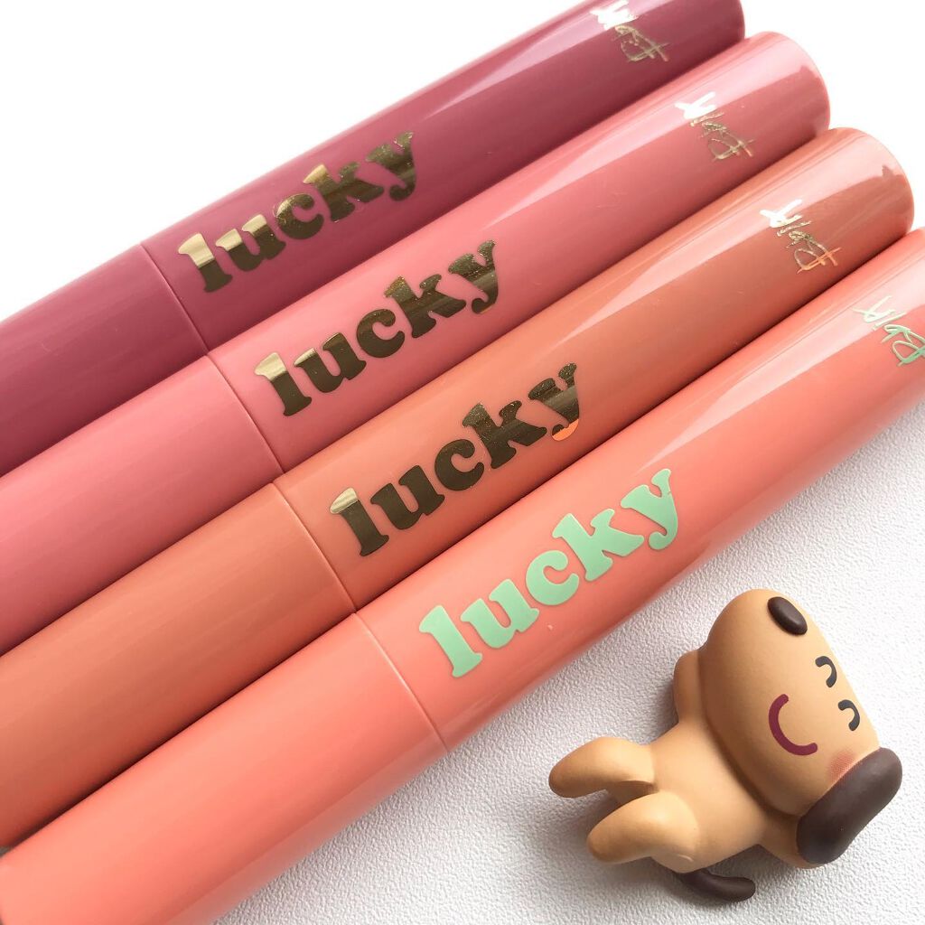 ラッキーシャインティント 01幸運/BBIA/リップティントを使ったクチコミ（3枚目）