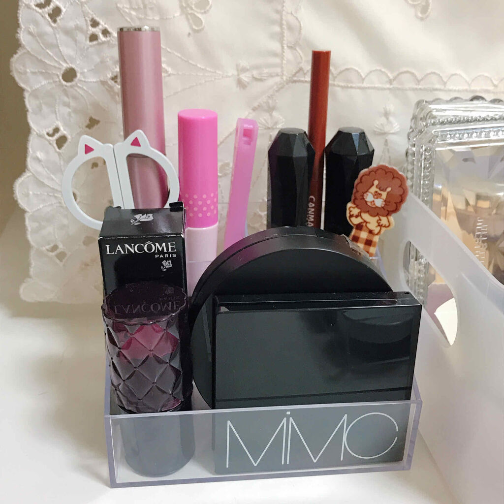 3段式クリアーケース/DAISO/その他化粧小物を使ったクチコミ（2枚目）