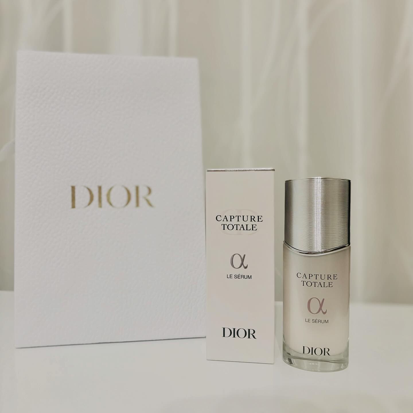 【旧】カプチュール トータル ル セラム 50mL/Dior/美容液を使ったクチコミ（1枚目）