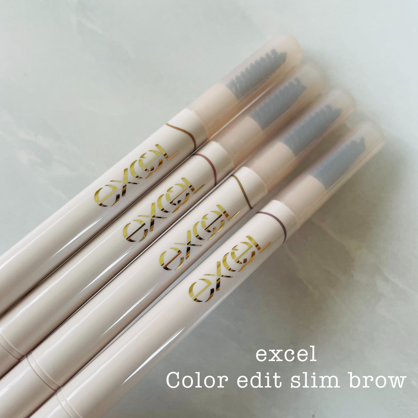 カラーエディットスリムブロウ/excel/アイブロウペンシルを使ったクチコミ(1枚目)