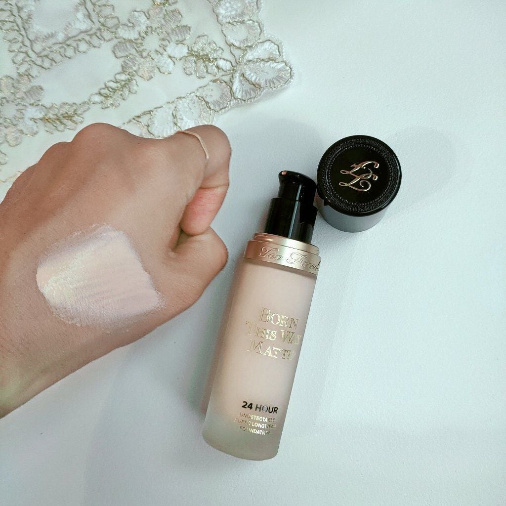 ボーン ディス ウェイ アンディテクタブル 24H マット ファンデーション/Too Faced/リキッドファンデーションを使ったクチコミ(1枚目)