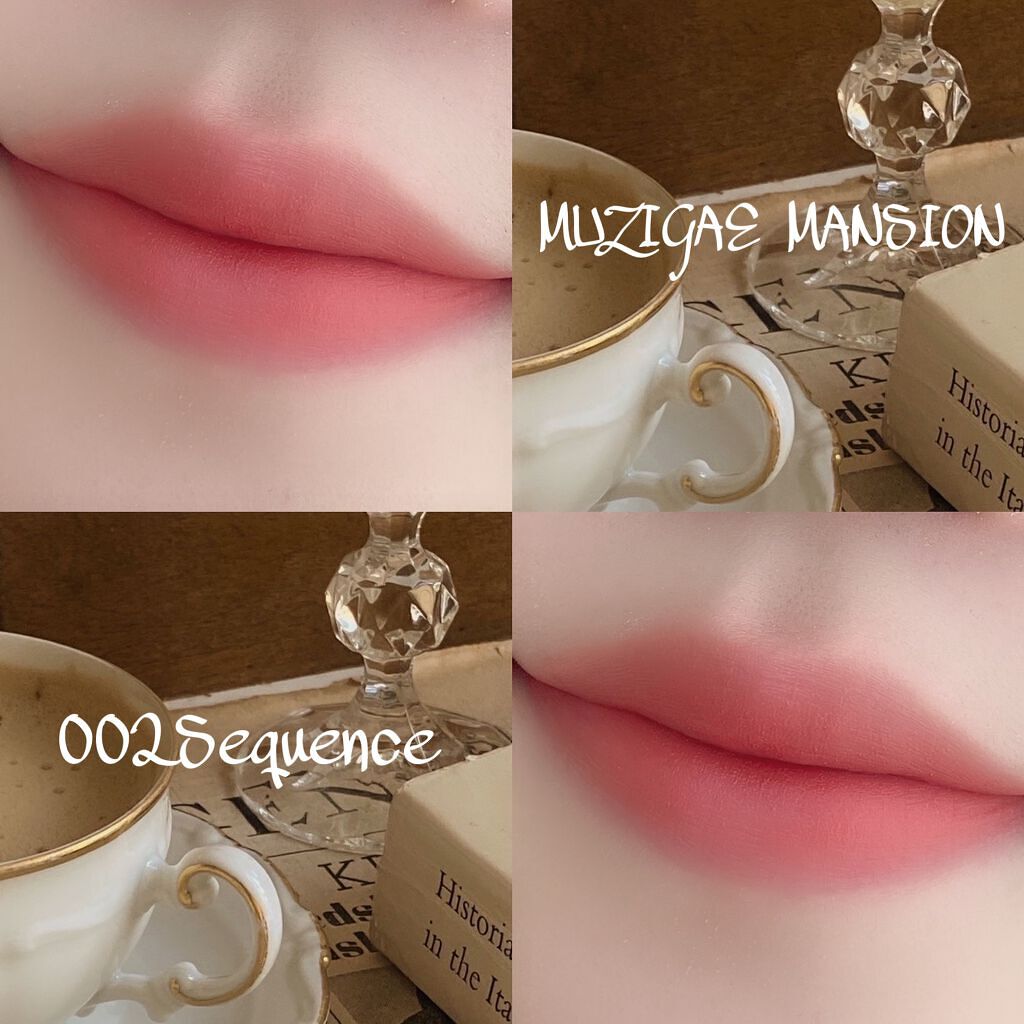 オブジェリキッド/MUZIGAE MANSION/口紅を使ったクチコミ(1枚目)