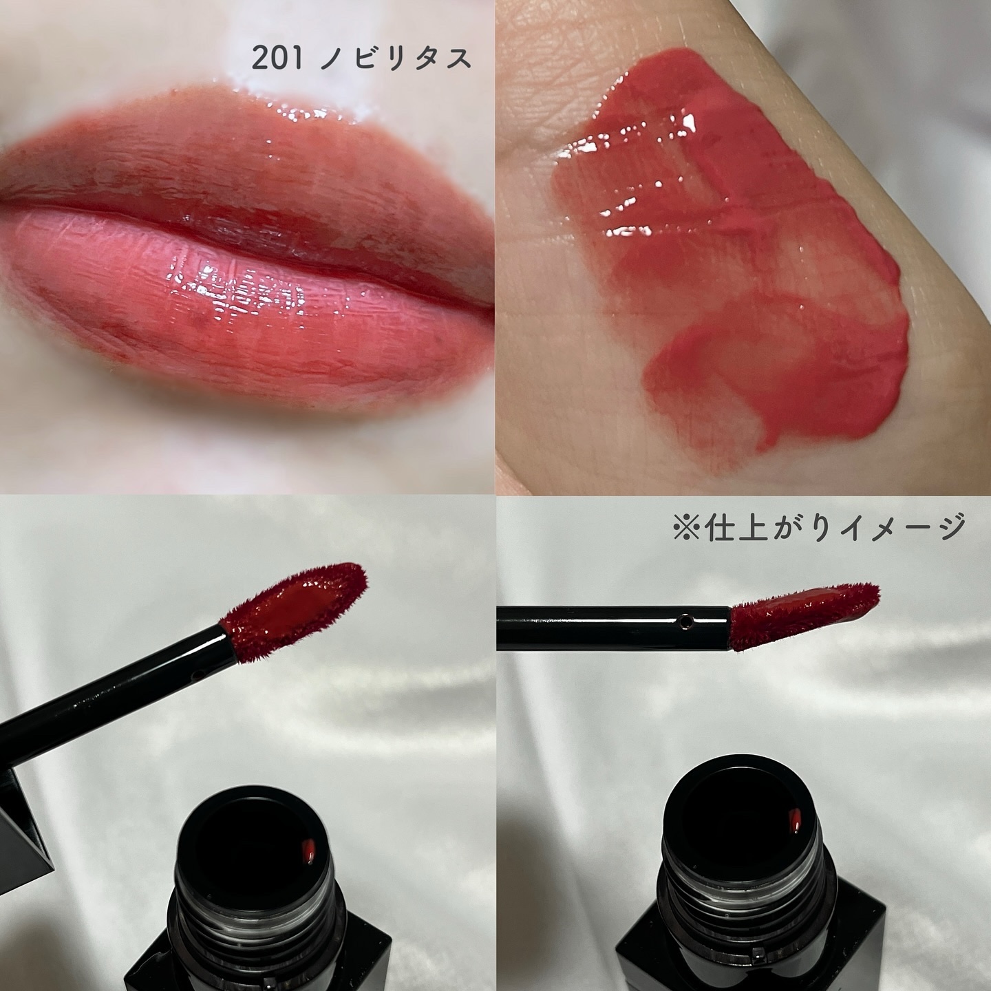 ブラーグロイリップティント 209 フィデス/Dinto/リップティントを使ったクチコミ（2枚目）