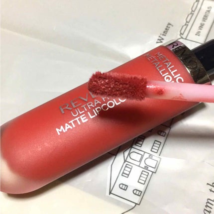 ウルトラ HD マット リップカラー/REVLON/口紅を使ったクチコミ(2枚目)