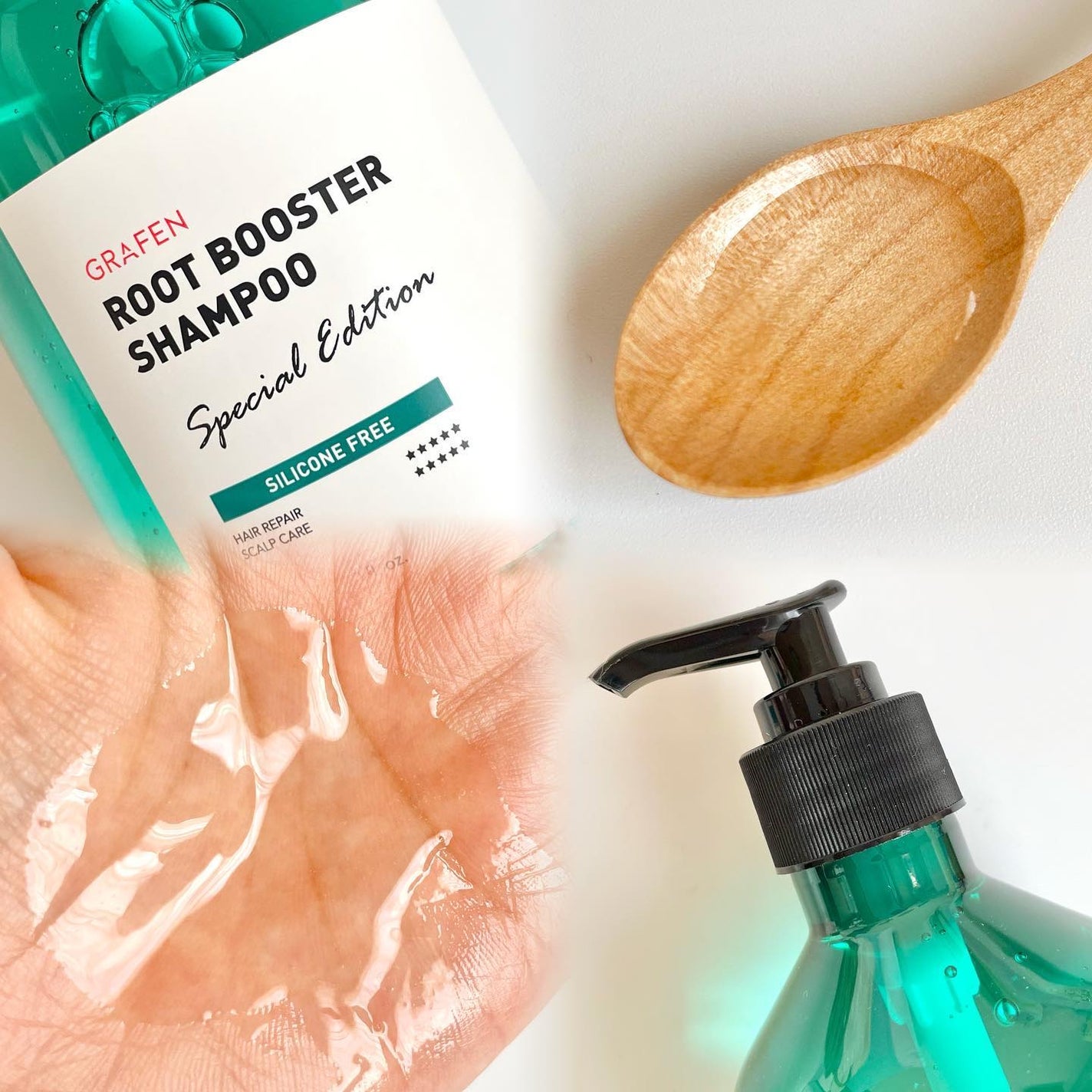 ROOT BOOSTER SHAMPOO /GRAFEN /市販シャンプーを使ったクチコミ(3枚目)