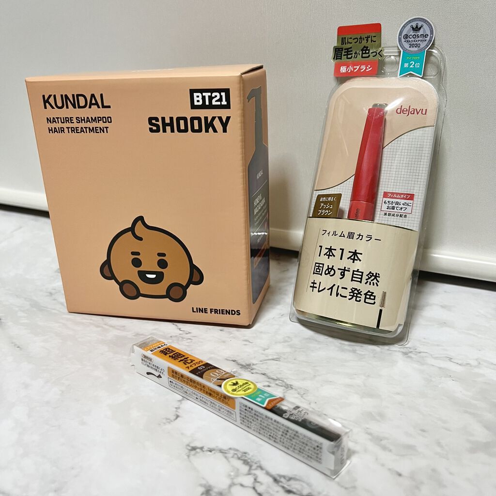 BT21 ハニー&マカダミア /ネイチャーシャンプー/プロテイントリートメントセット/KUNDAL/市販シャンプーを使ったクチコミ（1枚目）