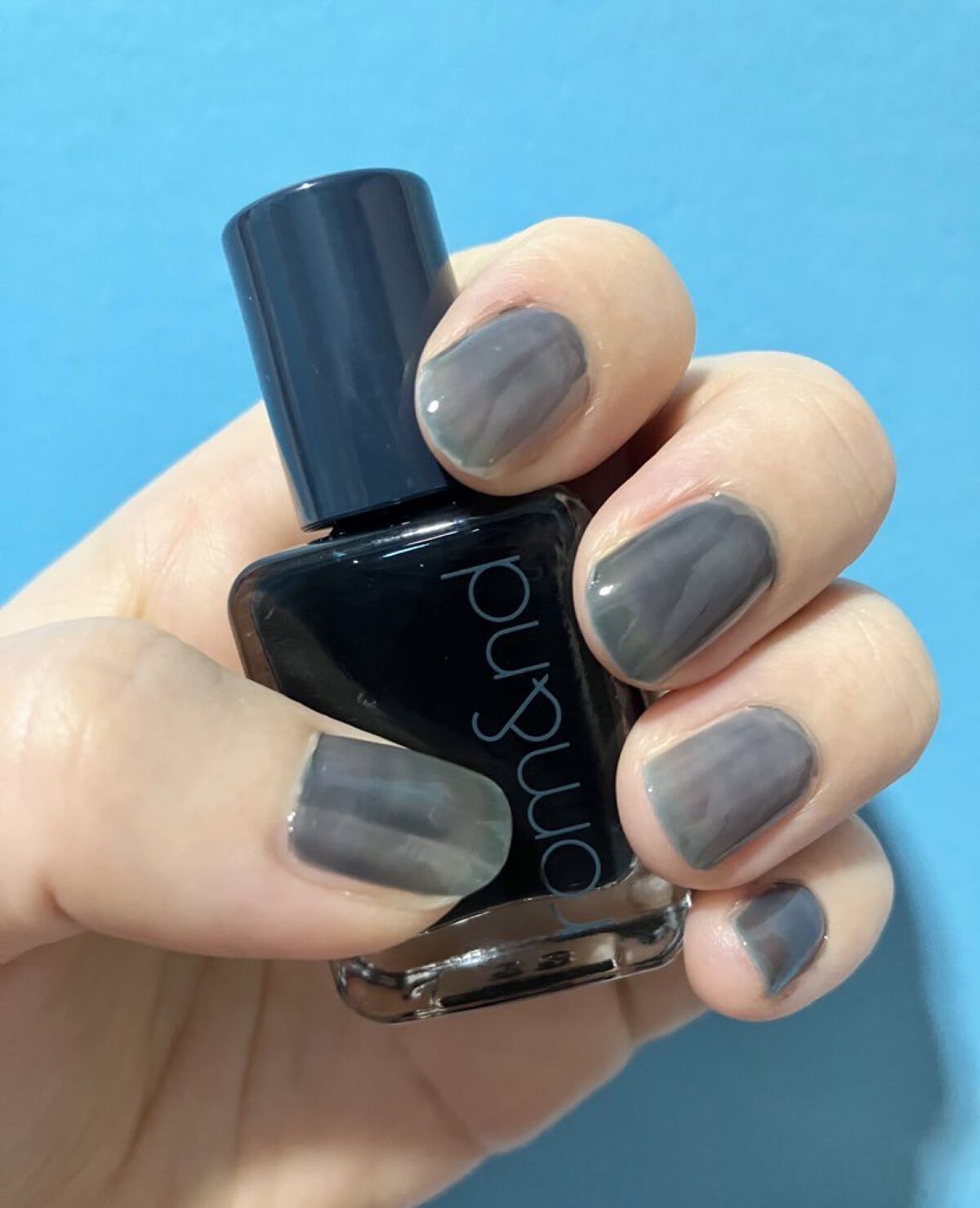 ムードペブルネイル 10 DUSK NABY（ダスクネイビー）/rom&nd/マニキュアを使ったクチコミ（1枚目）