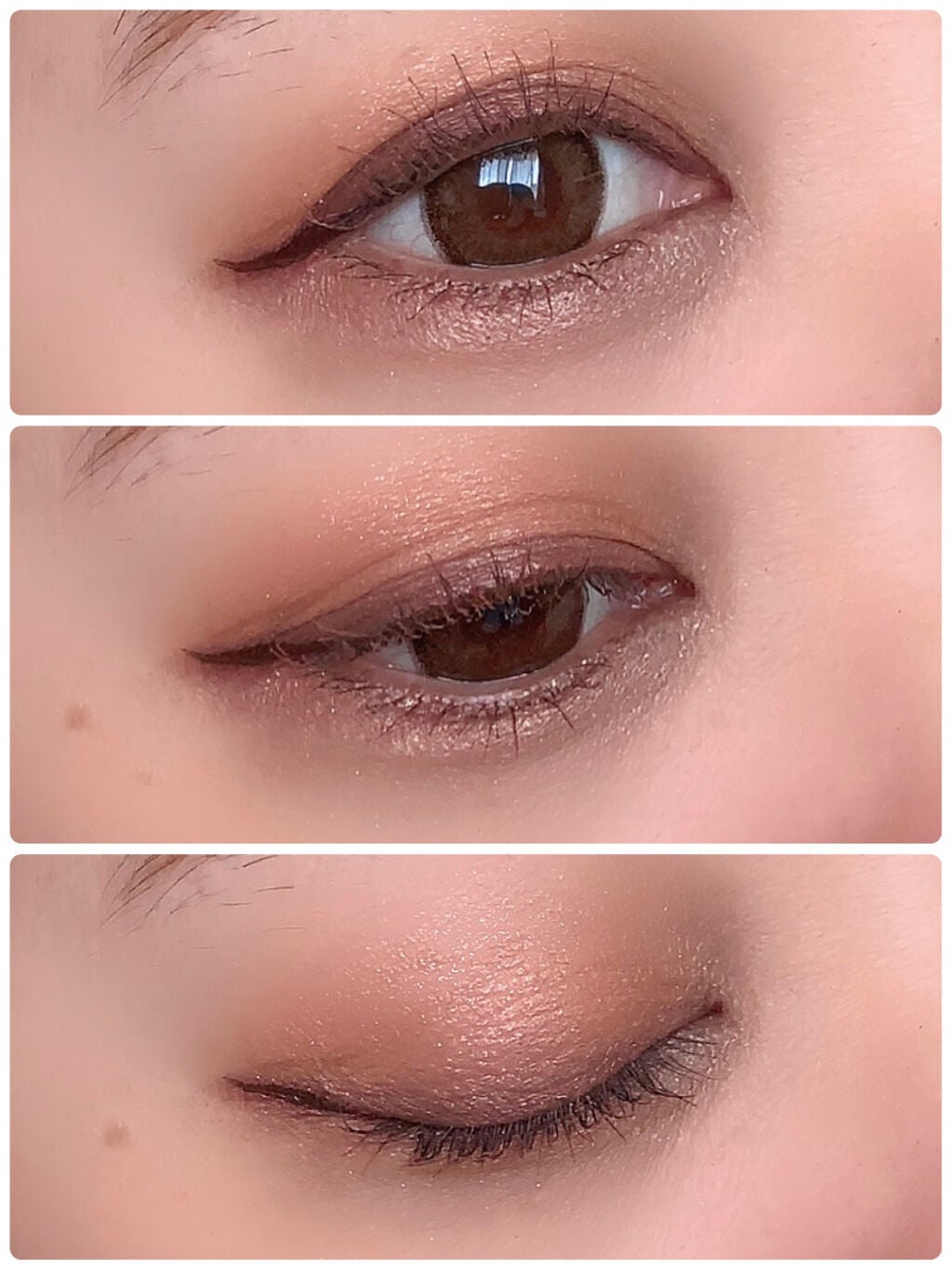 トーンアップアイシャドウ/CEZANNE/アイシャドウパレットを使ったクチコミ(3枚目)