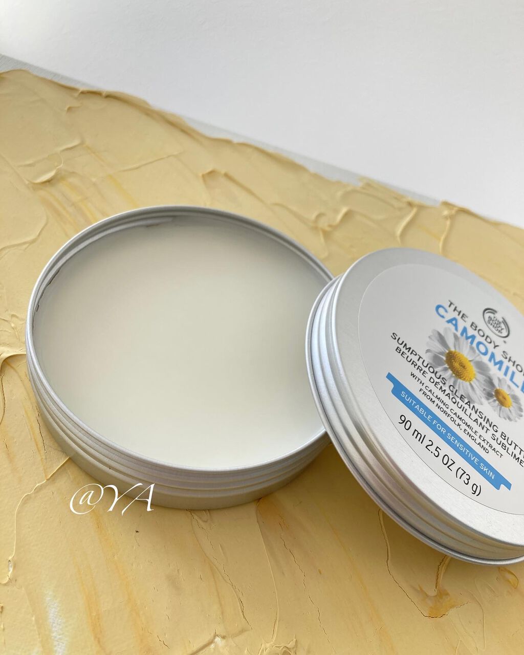 カモマイル サンプチュアス クレンジングバター/THE BODY SHOP/クレンジングバームを使ったクチコミ(2枚目)