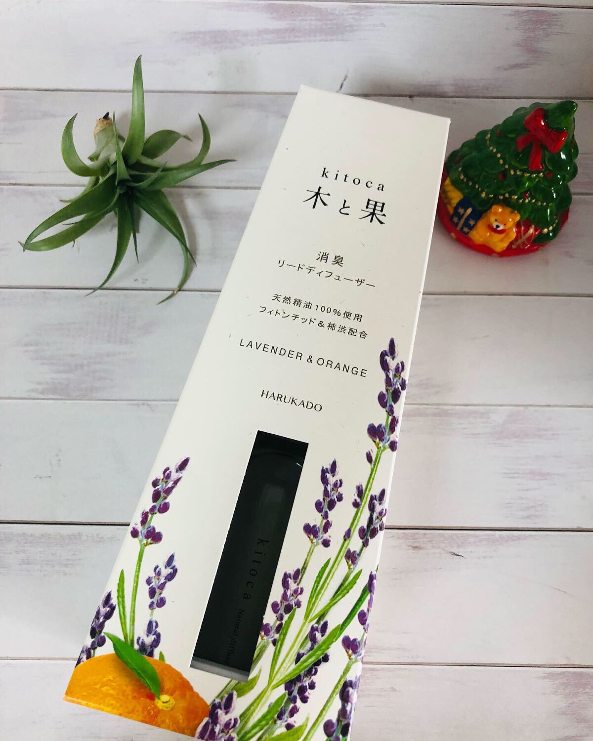 消臭リードディフューザー/Kitoca　木と果/ルームフレグランスを使ったクチコミ（2枚目）