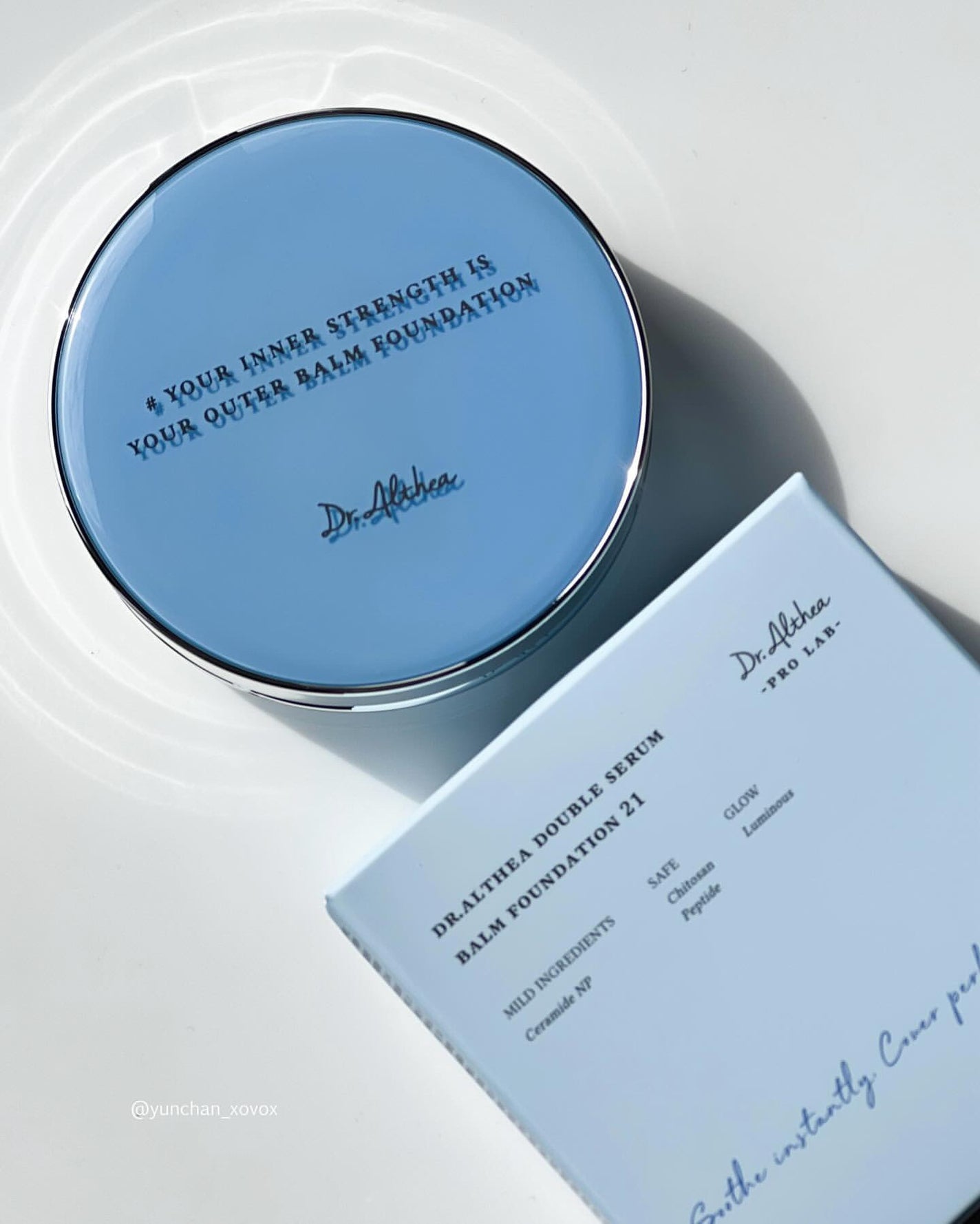 ダブル セラム バーム ファンデーション/Dr.Althea/クリーム・エマルジョンファンデーションを使ったクチコミ(6枚目)