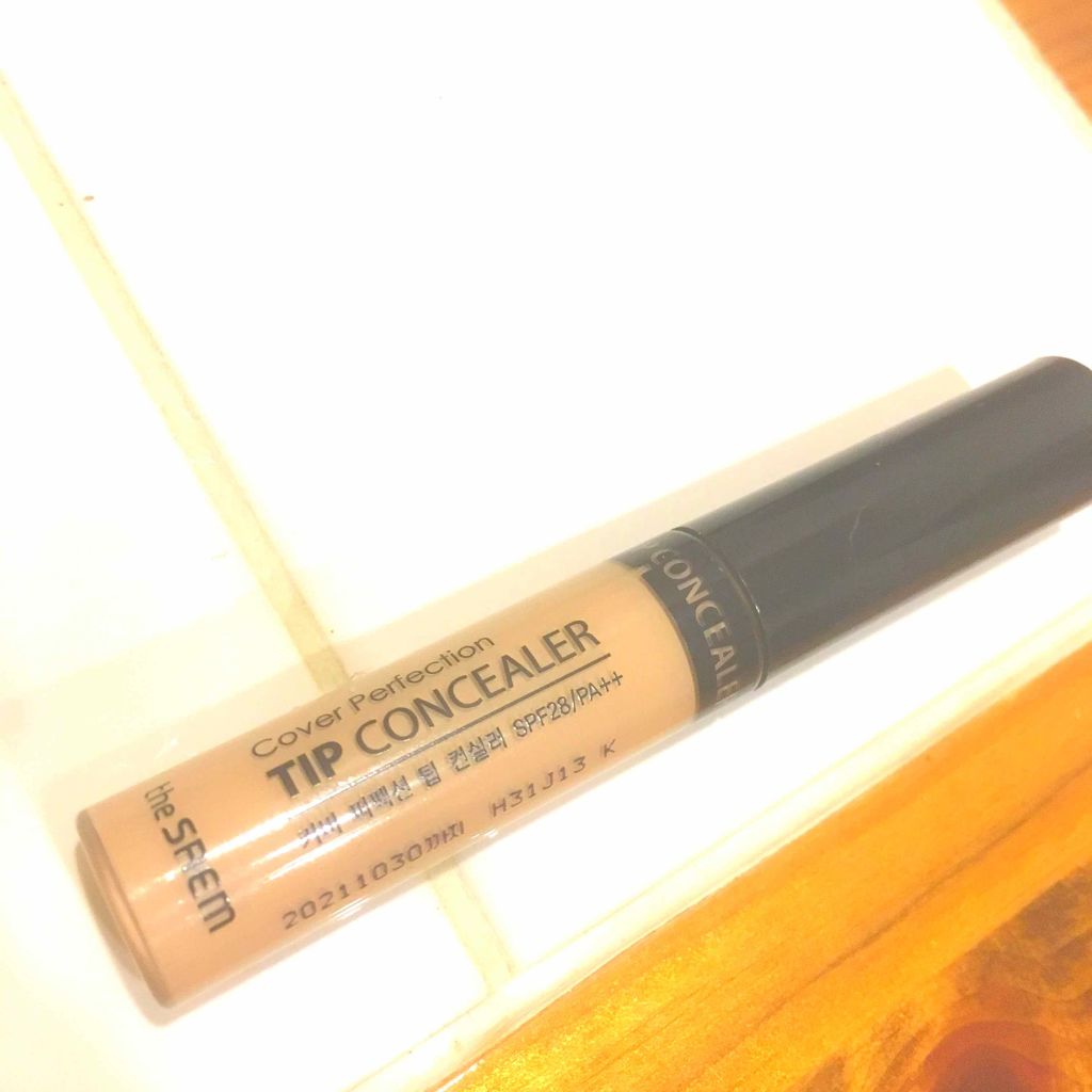 カバーパーフェクション チップコンシーラー/the SAEM/リキッドコンシーラーを使ったクチコミ(1枚目)