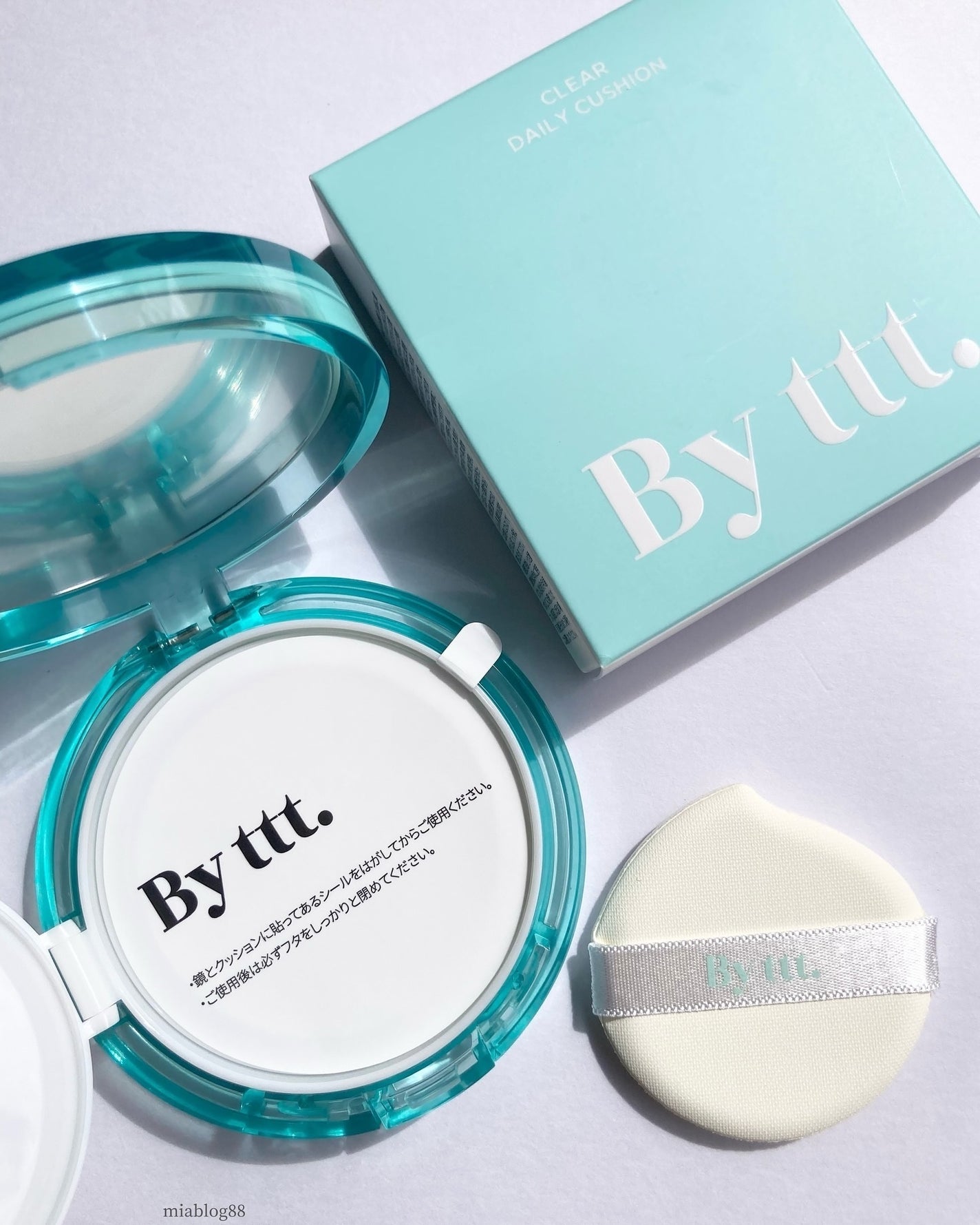 クリアデイリークッション/By ttt./クッションファンデーションを使ったクチコミ(3枚目)